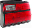 Driver and Passenger Side Halogen Tail Light, With bulb(s), OE Replacement
