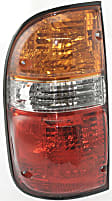 Driver and Passenger Side Halogen Tail Light, With bulb(s), OE Replacement