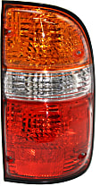 Driver and Passenger Side Halogen Tail Light, With bulb(s), OE Replacement
