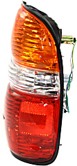 Driver and Passenger Side Halogen Tail Light, With bulb(s), OE Replacement