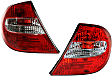 2004 Toyota Camry - Driver and Passenger Side Halogen Tail Light, With bulb(s), OE Replacement
