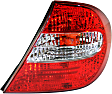 2004 Toyota Camry - Driver and Passenger Side Halogen Tail Light, With bulb(s), OE Replacement