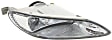 Front, Driver and Passenger Side Fog Lights, With Bulb(s), Halogen