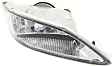 Front, Driver and Passenger Side Fog Lights, With Bulb(s), Halogen