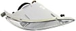 Front, Driver and Passenger Side Fog Lights, With Bulb(s), Halogen