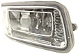 Front, Driver and Passenger Side Fog Lights, With Bulb(s), Halogen
