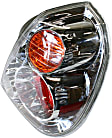 Driver and Passenger Side Halogen Tail Light, With bulb(s), OE Replacement