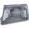 Driver and Passenger Side Halogen Headlight, With bulb(s), OE Replacement
