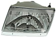 Driver and Passenger Side Halogen Headlight, With bulb(s), OE Replacement, CAPA Certified
