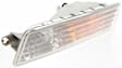 Front, Driver and Passenger Side Turn Signal Light, Without bulb(s)