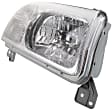 Driver and Passenger Side Halogen Headlight, Without bulb(s), OE Replacement