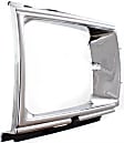 Driver and Passenger Side Headlight Door Headlight Door, Chrome