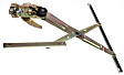 Front, Driver and Passenger Side Window Regulators, Manual, For Models Without Vent Window