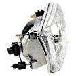 1999-2005 Ford F-350 Super Duty - Driver and Passenger Side Headlights, with Bulbs, Halogen, Clear Lens, Composite