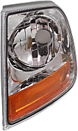 Driver and Passenger Side Halogen Corner Light, Without bulb(s)