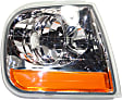 Driver and Passenger Side Halogen Corner Light, Without bulb(s)