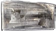 Driver and Passenger Side Halogen Headlight, With bulb(s), OE Replacement