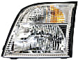 2002-2005 Mercury Mountaineer - Driver and Passenger Side Halogen Headlight, With bulb(s), OE Replacement