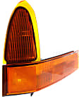 Driver and Passenger Side Halogen Corner Light, Without bulb(s)