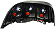 1996-1998 Ford Mustang - Driver and Passenger Side Halogen Tail Light, Without bulb(s), OE Replacement