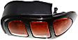 1996-1998 Ford Mustang - Driver and Passenger Side Halogen Tail Light, Without bulb(s), OE Replacement