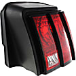 Driver and Passenger Side Halogen Tail Light, Without bulb(s), OE Replacement