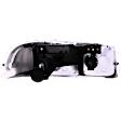 2005 GMC Sierra 2500 HD - Driver and Passenger Side Halogen Headlight, With bulb(s), OE Replacement, Extended Cab Pickup