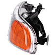 2005 GMC Sierra 2500 HD - Driver and Passenger Side Halogen Headlight, With bulb(s), OE Replacement, Extended Cab Pickup