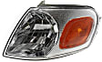 Driver and Passenger Side Halogen Corner Light, Without bulb(s)