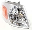 Driver and Passenger Side Halogen Corner Light, Without bulb(s)