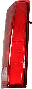 Driver and Passenger Side Halogen Tail Light, Without bulb(s), OE Replacement