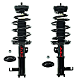 SET-3333514L-F Front, Driver and Passenger Side Fully Loaded Strut, FWD, Sedan