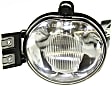 Front, Driver and Passenger Side Fog Lights, With Bulb(s), Halogen
