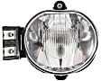 Front, Driver and Passenger Side Fog Lights, With Bulb(s), Halogen, CAPA CERTIFIED