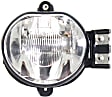 Front, Driver and Passenger Side Fog Lights, With Bulb(s), Halogen, CAPA CERTIFIED