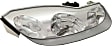 2001-2002 Saturn SC2 - Driver and Passenger Side Halogen Headlight, With bulb(s), OE Replacement