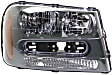 Driver and Passenger Side Halogen Headlight, With bulb(s), OE Replacement