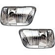 2008 Chevrolet Trailblazer - Front, Driver and Passenger Side Halogen Fog Light, With bulb(s)