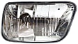 2008 Chevrolet Trailblazer - Front, Driver and Passenger Side Halogen Fog Light, With bulb(s)