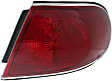 2003 Buick LeSabre - Driver and Passenger Side, Outer Halogen Tail Light, Without bulb(s),  Mounted On Quarter Panel, OE Replacement, Sedan