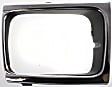 Driver and Passenger Side Headlight Door Headlight Door, Chrome