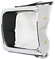 Driver and Passenger Side Headlight Door Headlight Door, Chrome
