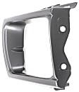 Driver and Passenger Side Headlight Door Headlight Door, Silver