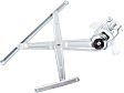 1989-1995 Toyota Pickup - Front, Driver and Passenger Side Manual Window Regulator, Without Motor