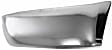 Rear, Driver and Passenger Side Bumper End, Chrome Steel