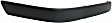 Front, Driver and Passenger Side Bumper Trims, Black
