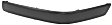 Front, Driver and Passenger Side Bumper Trims, Black