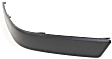 Front, Driver and Passenger Side Bumper Trims, Black