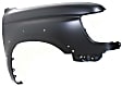 Front, Driver and Passenger Side Fenders, With antenna hole on passenger side, For Models With Wheel Opening Molding