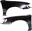 Front, Driver and Passenger Side Fenders, Sedan or Wagon, Japan or USA Built Vehicles